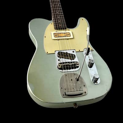 Mario Martin T-Jazz 2022 Firemist Silver w/ Birdseye Maple Neck & Novak Pups NEW (Authorized Dealer) image 1