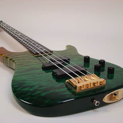Hamer Chaparral Max Bass 1991 Green/ Tealburst image 11