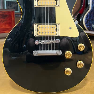 1980s Greco Super Real – Black – Original Maxon Pickups – Fujigen Japan – 8.09 lbs w/ Hardshell Case image 1