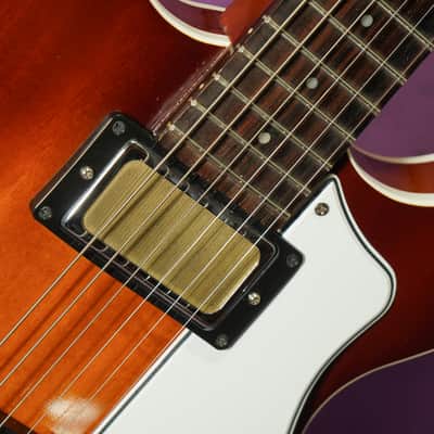 2022 Harmony (Heritage) Comet Semihollow Electric Guitar (VIDEO! Fresh Work, Ready) image 6