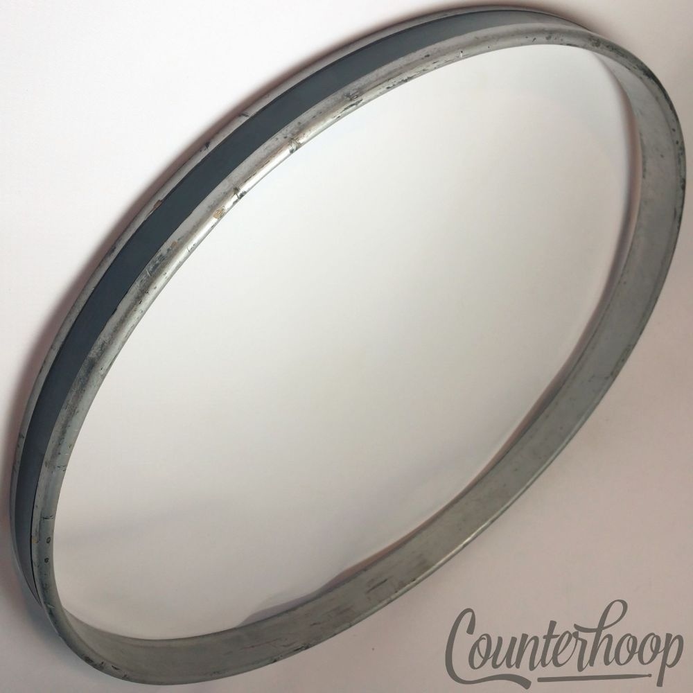 Premier 22" Black Duroplastic Bass Drum Hoop/Rim Birch Vintage 60s England UK* — main photograph