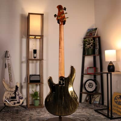 MusicMan StingRay 50th Anniversary - Ebony Fingerboard, Molten Gold image 12