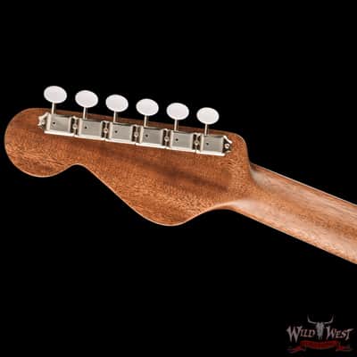 Fender Limited Edition California Vintage Malibu Antigua Finish Electric Acoustic with Hardshell Case image 6