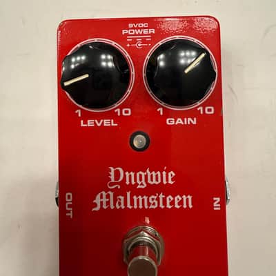 Fender Yngwie Malmsteen Signature Overdrive Guitar Effect Pedal image 2