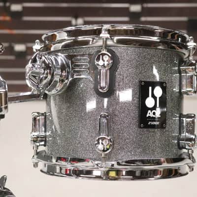 Sonor 3pc Martini Drum Kit Set Titanium Quartz 14/13/8" image 4
