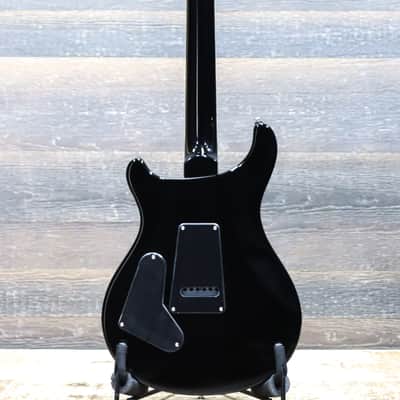 PRS SE Custom 24 Quilt Teal Black Quilted Maple Top Electric Guitar w/Bag image 3