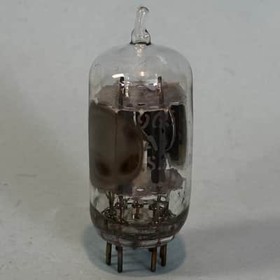 1965 General Electric 5965 12AV7 Vintage GE Gray Plate Side Getter Tube! T512 image 4