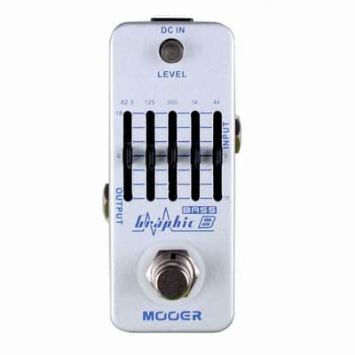Mooer Micro Graphic B Bass EQ Pedal True Bypass NEW image 2