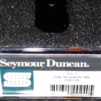 Seymour Duncan STL-1 Vintage '54 Tele Bridge Pickup - Black image 2