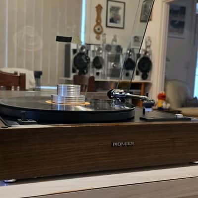VINTAGE PIONEER TURNTABLE/MADE IN JAPAN/1973//33/45 SPEED image 4