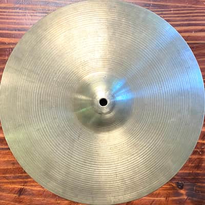 Zildjian Avedis Hi-Hats - Vintage Hollow Logo 50's Big Stamp Hihats 802 & 1114 Grams image 9