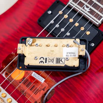 2015 Paul Reed Smith 30th Anniversary Custom 24 Trem 10 Top Scarlet Red w/ Case, Hangtags image 20