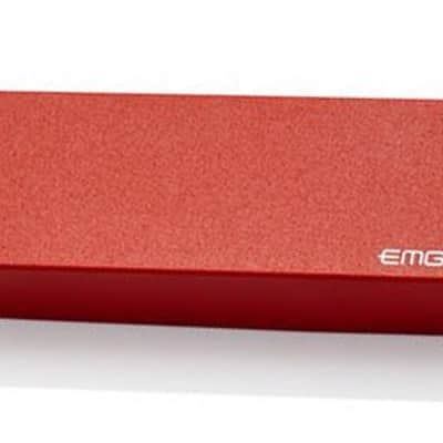 EMG 40DC Active Dual Coil Bass Pickup~Red~5 String Basses~4 Inch Length~USA~New image 1