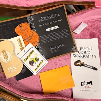 Gibson Custom Historic Les Paul R9 59-reissue 2018 - Lemon Burst image 14