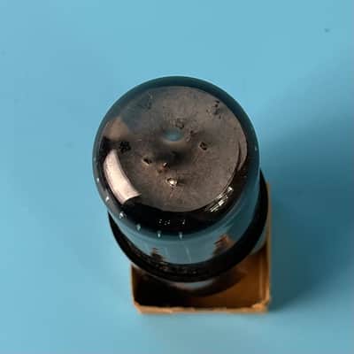 1953 General Electric 6V6 Vintage Smoked Glass Vacuum Tube! Tests Good! T564 image 5