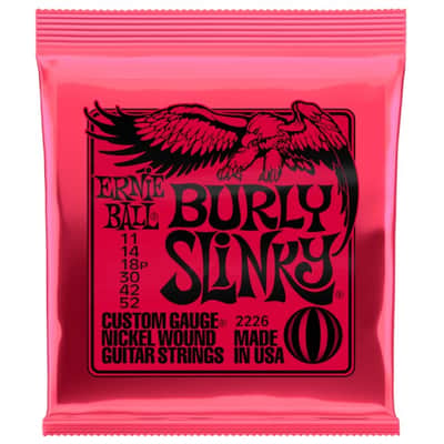 ERNIE BALL 2226 Slinky Nickel Burly 11-52 Saiten für E-Gitarre image 1