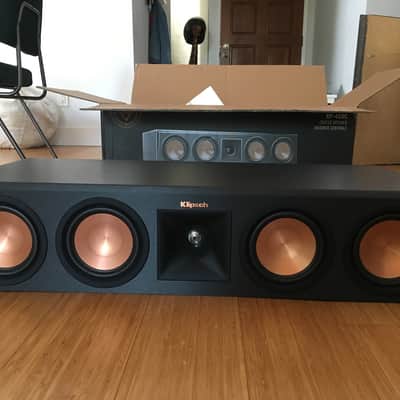 Klipsch RP-450C Center Channel Speaker 2018 - Ebony - Owned by Eric Cannata of Young the Giant image 7