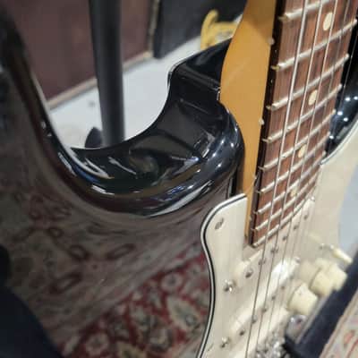 Fender Jimmy Vaughn Partscaster Stratocaster 2012 - Black W/ Rosewood Neck and HSC (C016-24) image 9