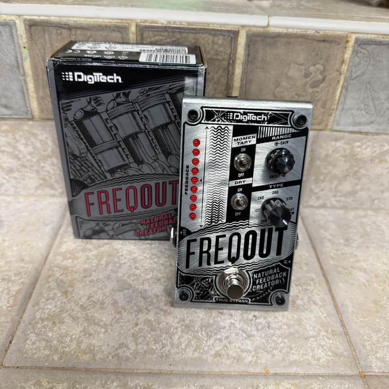 DigiTech FreqOut Natural Feedback Creator 2010s - Silver/Black image 1