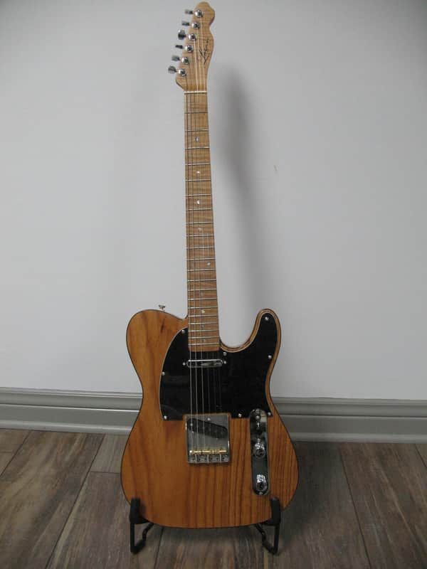 Logan Custom 1 piece roasted ash body, Tele Standard 2025 - Natural Gloss Nitro image 1