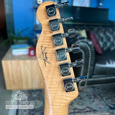 2006 Fender Custom Shop American Custom Telecaster – Natural with Figured Flame Maple Neck (7lbs 3.3oz) image 14