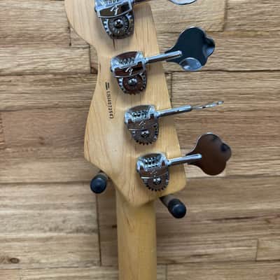 Fender American Deluxe Dimension IV HH Active 4- string Bass 2014 - Black - 8lbs 8oz w/OHSC image 15