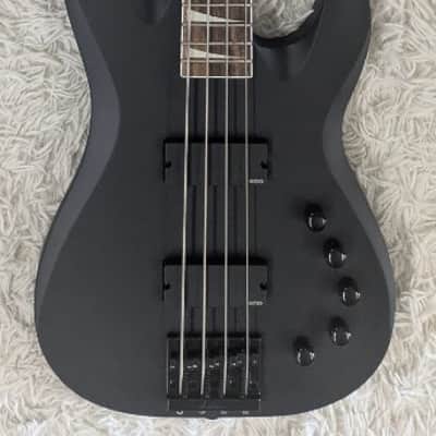 Jackson David Ellefson Megadeth X Series 4 String Bass CBX IV Satin Black image 1