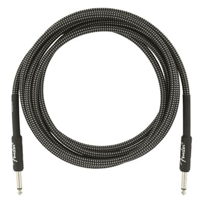 Fender Professional Series Instrument Cable 3m (Grey Tweed) - Instrument Cable image 2