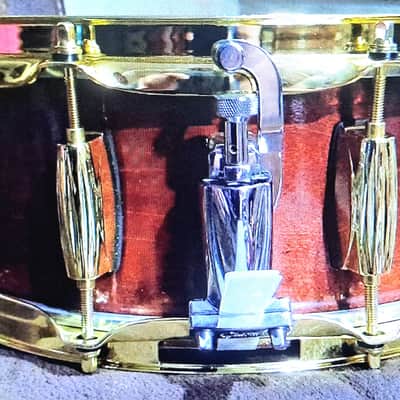 SNARE DRUM "RENOWN" BADGE MAPLE W/ REINFORCEMENT-RINGS - STOUT! FREE SHIP TO CUSA! image 5