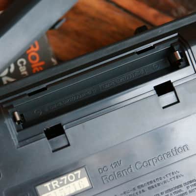1987 Roland TR-707 Rhythm Composer Drum Machine w/ M-64C Memory Cartridge image 10