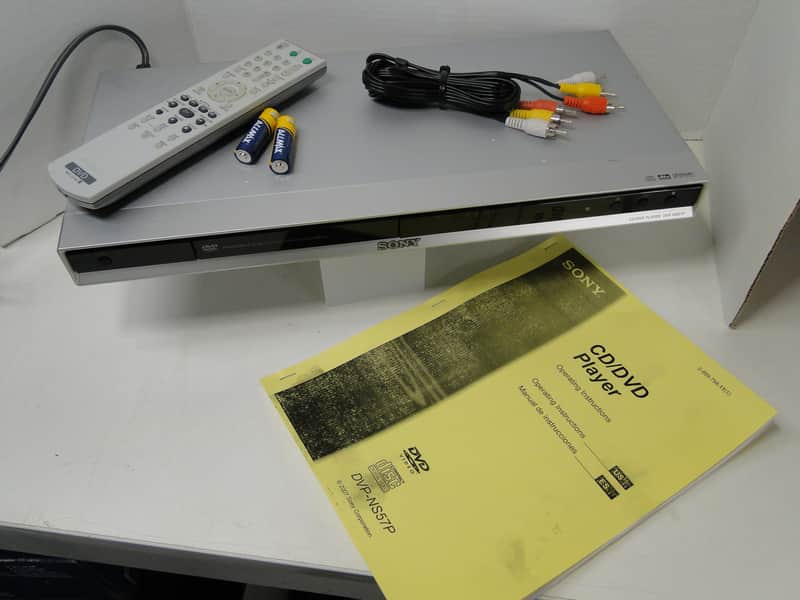 Sony DVP-NS57P DVD / CD Player - W Remote, Manual + (Variable Speed Playback) image 1