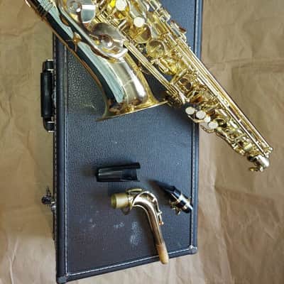 EM Winston Alto Saxophone with Mouthpiece/Neck/Case, USA Boston, Very Good Cond. image 7