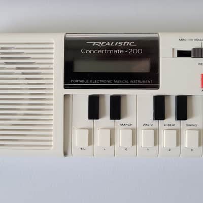 Realistic Concertmate 200 (Casio VL-1 Rebadge) with case and power adapter image 2