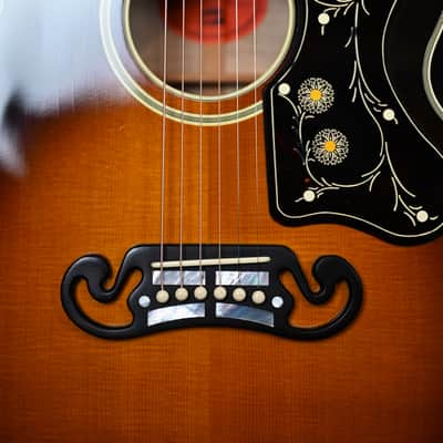 Gibson SJ-200 Montana Special from 1994 in Sunburst with original Hardcase image 5