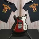 '66 Mosrite Combo - Dark Red Burst w/ Hardcase