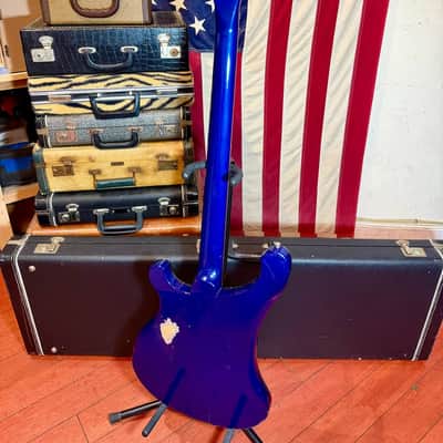 1995 Rickenbacker 4003 Midnight Blue w/ Original Case image 6