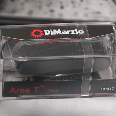 DiMarzio DP417BK Area T Neck Pickup - Black Metal Cover / Tele Telecaster