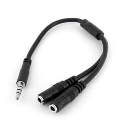 StarTech - MUYHSMFF - 3.5 mm Headset Adapter With Separate Headphone/Microphone image 1