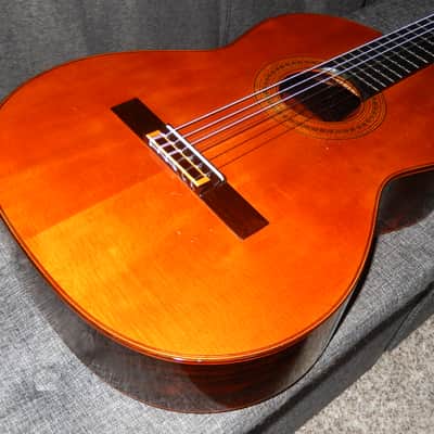 SHUNPEI NISHINO 15 1974 - YAMAHA GC70 CLASS CLASSICAL CONCERT GUITAR - SPRUCE/BRAZILIAN ROSEWOOD image 8