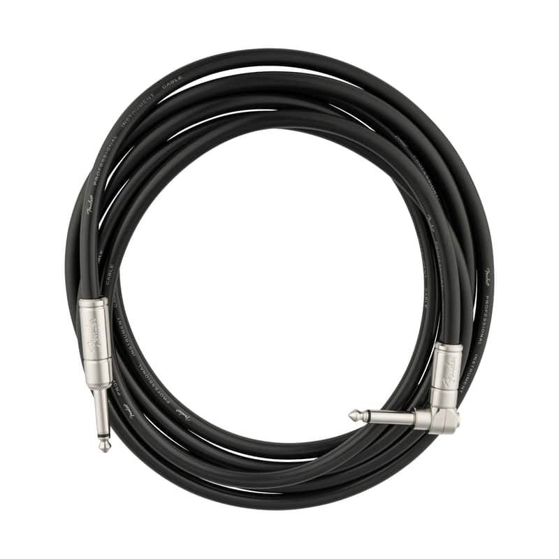 Fender 10' Professional Series Kill Switch Cable Straight/Angle image 1