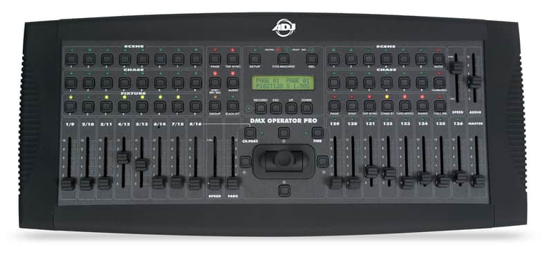 American DJ ADJ DMXOPERATOR PRO 136-Channel Pro Hybrid DMX Lighting Controller image 1