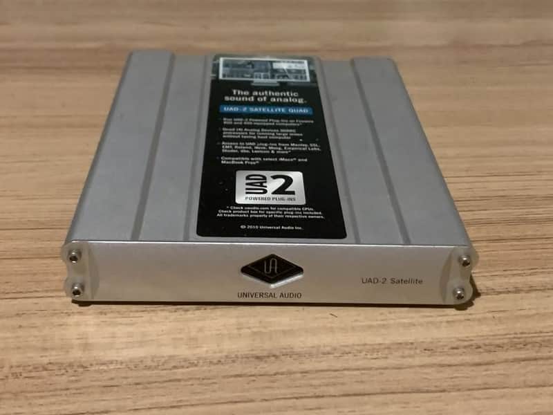 Universal Audio UAD-2 Satellite QUAD Core Firewire DSP Accelerator 2012 - Present - Silver image 1