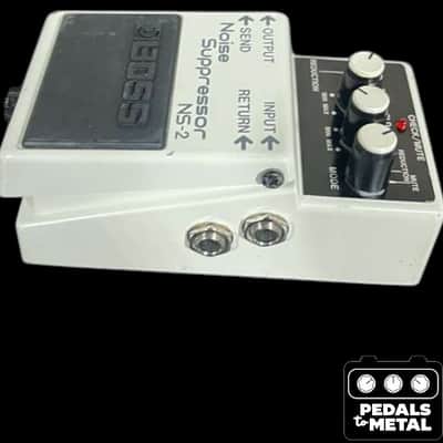 Boss NS-2 Noise Suppressor (Silver Label) 1989 - Present - White - X17737 image 5