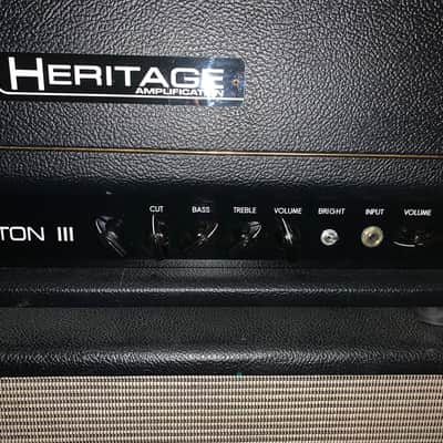Heritage Briton III 2009 Black Tolex image 3