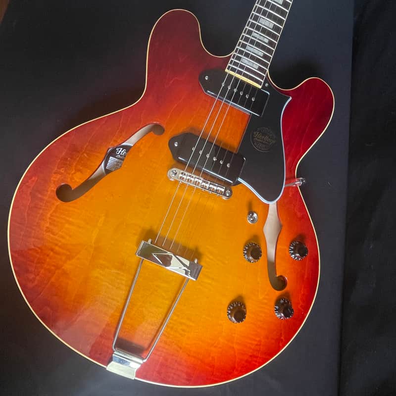 Heritage H-530 CORE Custom Shop 2023 - Dark Cherry Sunburst LIKE NEW image 1