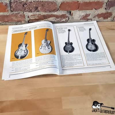 Gretsch Guitars and Amplifiers Catalog No 32 (1965 Blue) image 2
