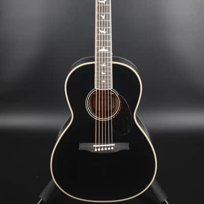 PRS SE P20E Tonare Parlor with Fishman Sonitone Pickup 2025 - Present - Black Top & Doghair back and sides image 1
