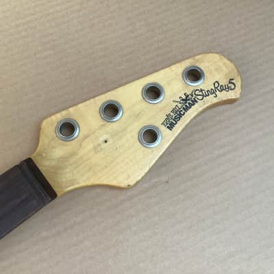 Immagine Ernie Ball Music Man 1989 Stingray bass neck sting ray 5 string neck made in USA - 15