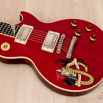 1997 Gibson Custom Shop Slash Snakepit Les Paul Cranberry Near-Mint w/ Case, Yamano image 9