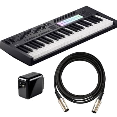 Novation Launchkey 49 Mk4 Keyboard Controller POWER & CABLE KIT